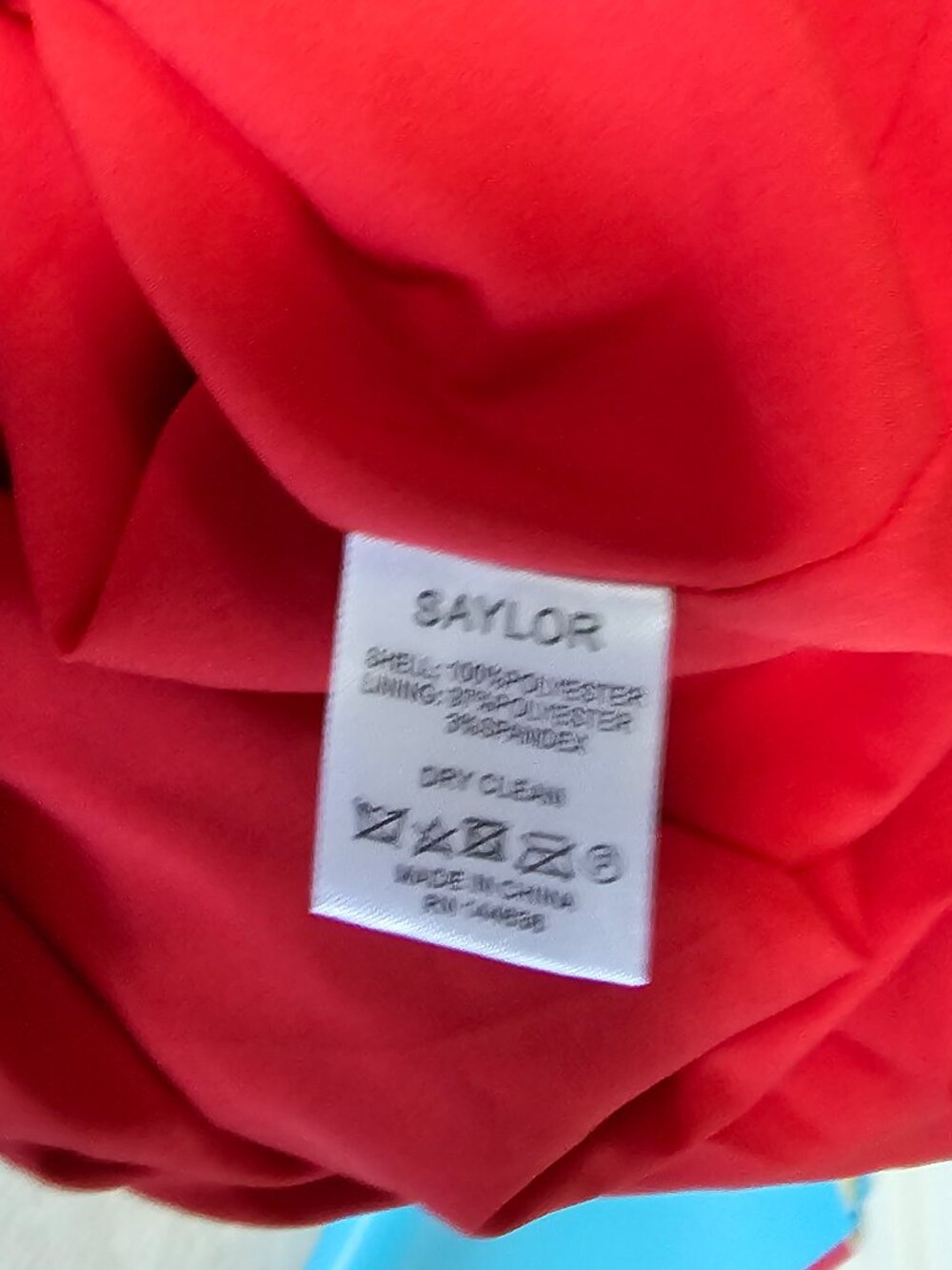 Saylor Red Sequin Fringe Midi Skirt – Size S NWT - Picture 7 of 7